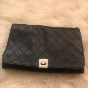 BHCosmetic 39 makeup brush holder leather